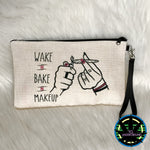 Wake N Bake N Makeup Weed Funny Bag (6240000049304)